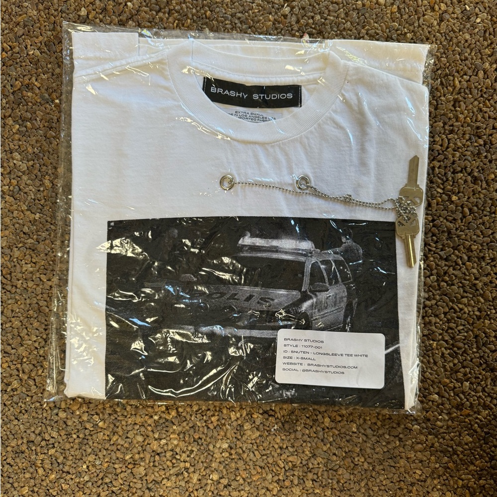 Brashy Studios Mens Long Sleeve T shirt NEW